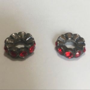 Red charms for Pandora bracelet